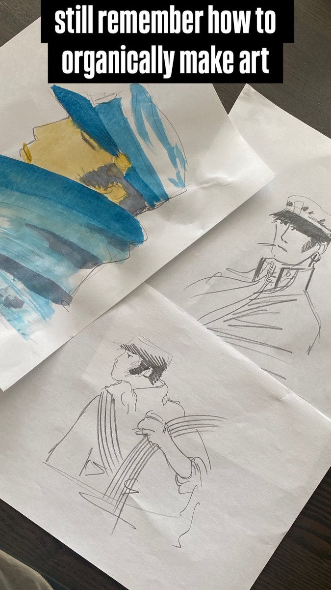 I still remember how to organically create art 

#CortoMaltese