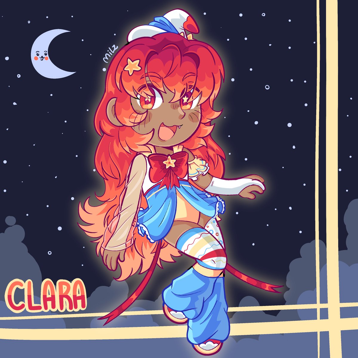 MilzTheArtist's tweet image. Cheeb! 🌜