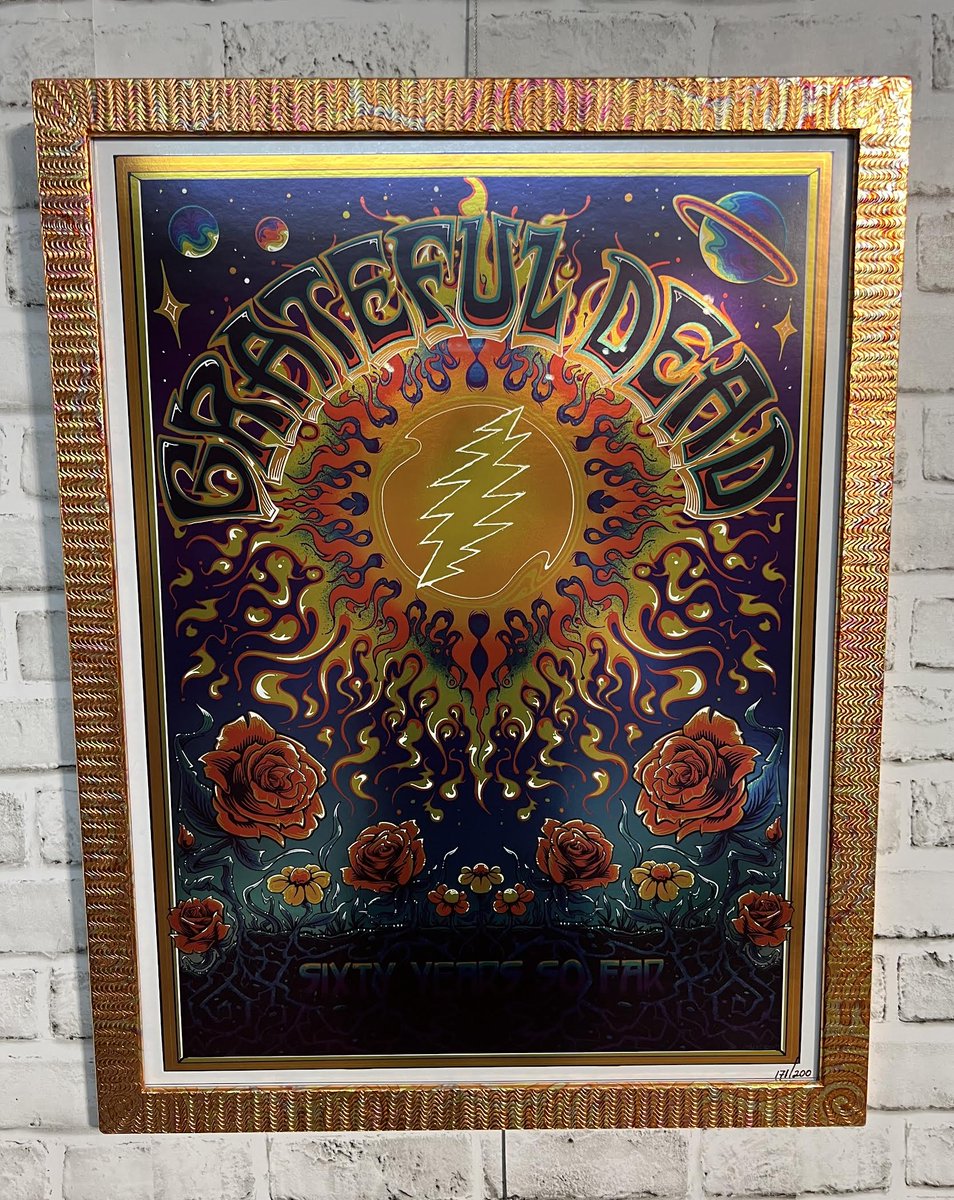 FrameDeArt's tweet image. Grateful Dead and Dead &amp;amp; Company concert prints and Spark Frames are a perfect combination!  Museum Glass by @TruVueGlazing!

#GratefulDead #DeadandCompany #SparkFrames #Museumglass #Denver #Colorado #framing #customframing #pictureframing #art #decor #walldecor #milehighcity