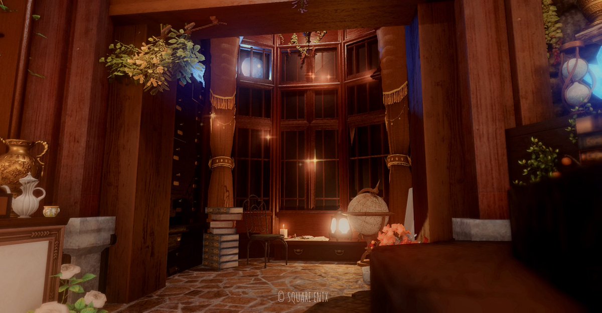 自宅作りました🧙‍♂

『ウルリッツ魔法具店』
よく効く湿布薬からちょっと危ない魔導書までなんでも揃う魔法具店！
店主ウルリッツが自ら集めた品々を是非ご覧ください！

Meteor Ramuh Empyreum 29-25 S
※小物などちょくちょくいじります

#はとハウジング
#FF14ハウジング