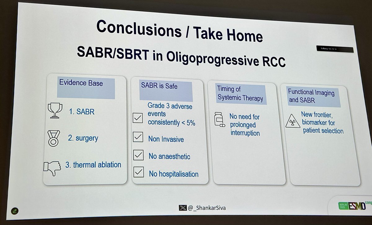 #ESMOASIA25 

Thanks to <a href="/myESMO/">ESMO - Eur. Oncology</a> for the support for #RadiationOncology 

Can’t believe it has taken me that long to invite the affable famous <a href="/_ShankarSiva/">Shankar Siva</a> to visit and deliver a lecture at NCCS!

Thanks for sharing with us the wisdoms on #SBRT 

<a href="/drkevin_chua_lm/">Kevin Chua</a> <a href="/ravikanesvaran/">Ravindran Kanesvaran</a>