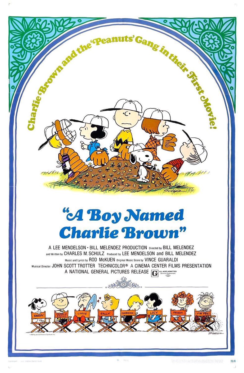 FilmNewsNos's tweet photo. 🎬MOVIE HISTORY: 56 years ago today, December 4, 1969, the movie ‘A Boy Named Charlie Brown’ opened in theaters!

#PeterRobbins #PamelynFerdin #GlennGilger #AndyPforsich #SallyDryer #ErinSullivan #ChristopherDeFaria #BillMelendez #Peanuts #Snoopy https://t.co/YjSQdQSzXV