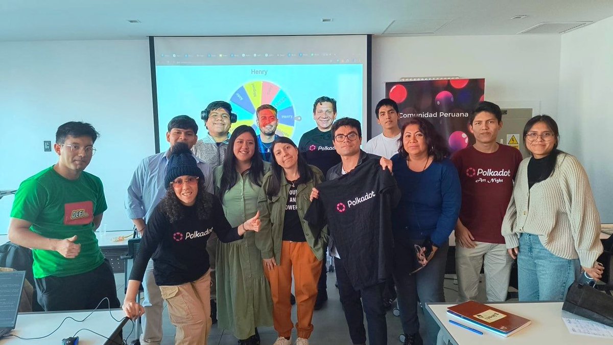 Bonito día con muchosaprendizajes y conexiones ... y gracias por la organización y acogida por parte de <a href="/casi_audi/">Audiarmis G ⭐</a>  <a href="/CervantesGarces/">Deisy R Cervantes Garces 🪐⚡️</a> , excelentes mentoras durante la hackaton. <a href="/AcademyPolkadot/">Polkadot Blockchain Academy</a>  <a href="/Polkadotsub0/">sub0</a> <a href="/AcademyPolkadot/">Polkadot Blockchain Academy</a> <a href="/DOTmeetups/">Polkadot Meetups</a> 😅🥳