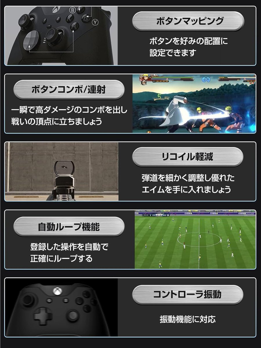 今週にパワーアップしたBesavior P5Mate Proを数量限定で再販売します！PS5/PC用コンバーター、プラグアンドプレイ、リモートプレイ不要。有線/無線接続対応。1000Hz、0.001秒超低遅延、マクロ機能搭載、振動バイブ対応。現状で最強のコンバーターですBIGBIG WON BLITZ2でも有線/無線対応です！