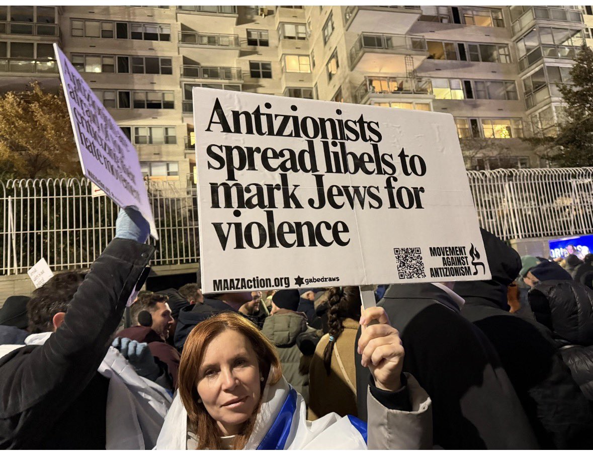 nicolelampert's tweet photo. Antizionism is a hate movement. https://t.co/L1MKGyYE8l