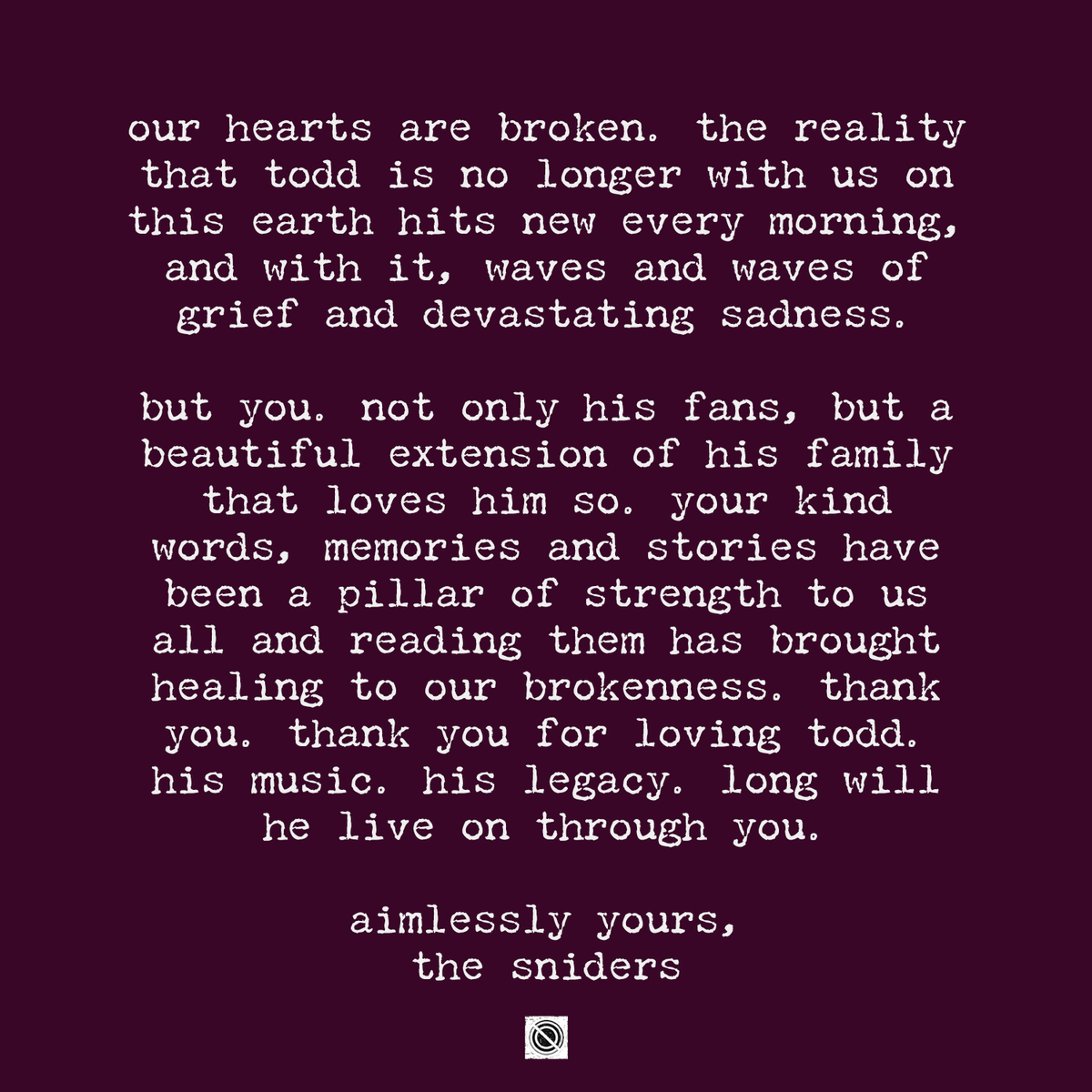 todd snider tweet media