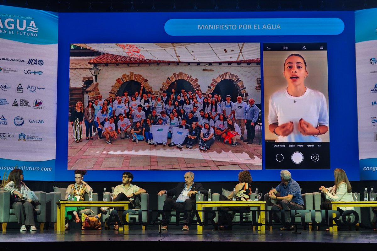Participé del panel “Educación y cultura para la gobernanza del agua”, en el marco del Congreso sobre Gestión del Agua.

La educación es fundamental para construir ciudadanía ambiental y formar nuevas generaciones capaces de cuidar y gestionar responsablemente un recurso tan