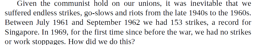 Argentina es singapur en 1968, estamos siguiendo los mismos pasos.