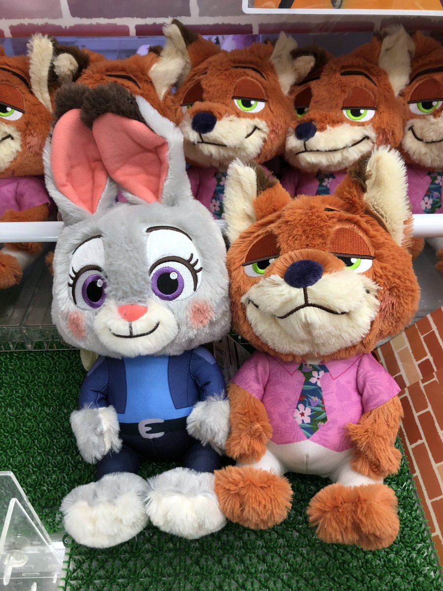 稼働中景品】 #ズートピア2 ・超超BIGぬい ニック/サングラス