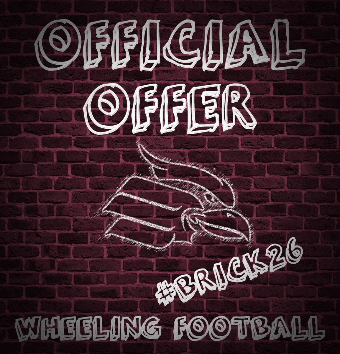 Glad to receive my 3rd offer from Wheeling University