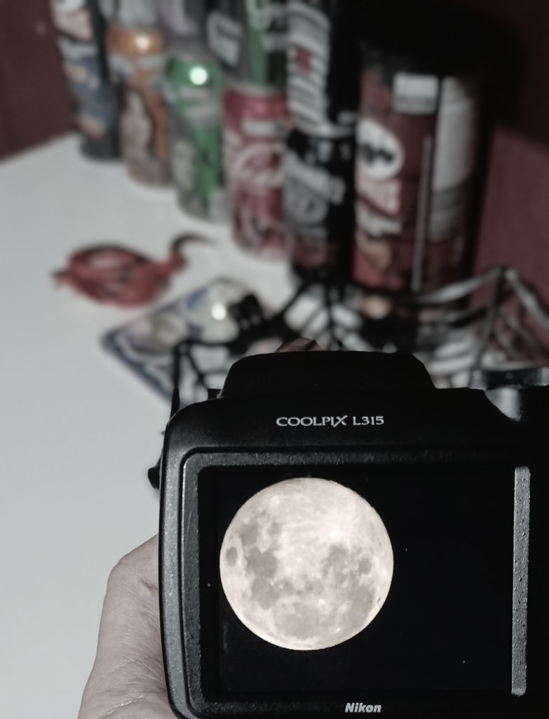 Tão linda que não resisti a tirar uma foto 🌕♥️✨