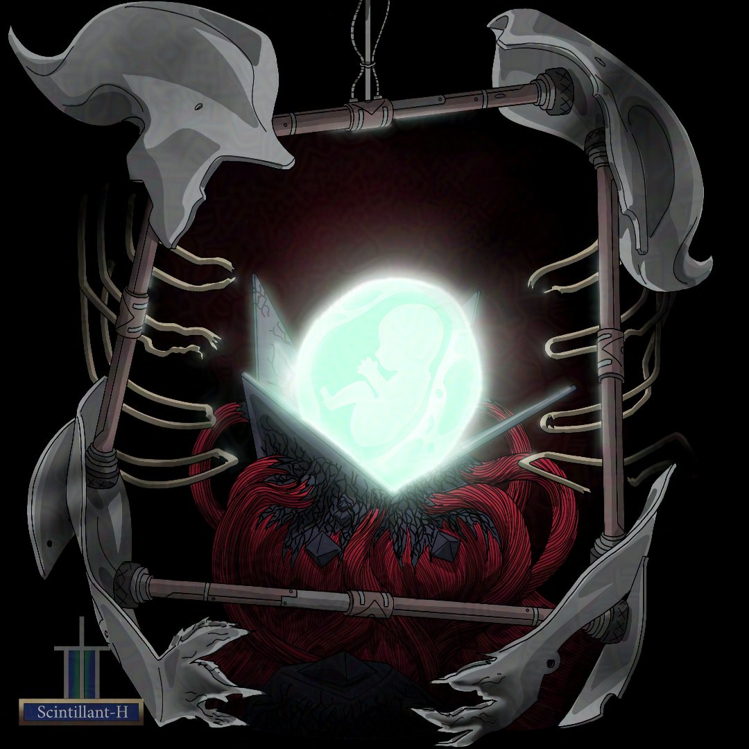 Clawing &amp; scraping and wailing "THIS. IS. WHAT. I. WANT."

Until it wasn't.

#Destiny2Art #Felwinter #SIVA #ScintHArt