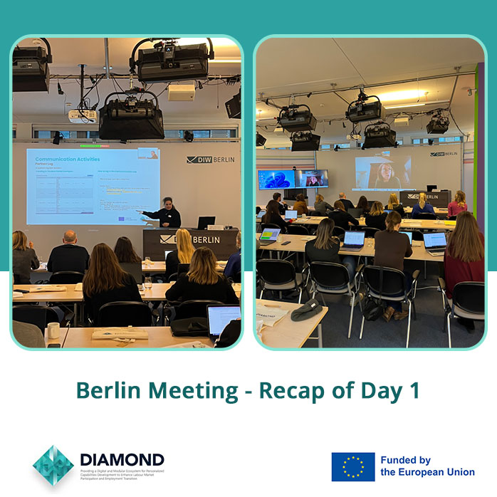 Diamond_Empower's tweet photo. Day 1 - @Diamond_Empower in Berlin
A productive start with partners aligning on: reporting, methodology, communication, research insights, platform development, and Living Lab progress.
More: https://t.co/uizBkVxDCZ
#DIAMONDProject #REA #HorizonEU #EUFunded #Berlin #EUProjects https://t.co/V8g464J6Qz