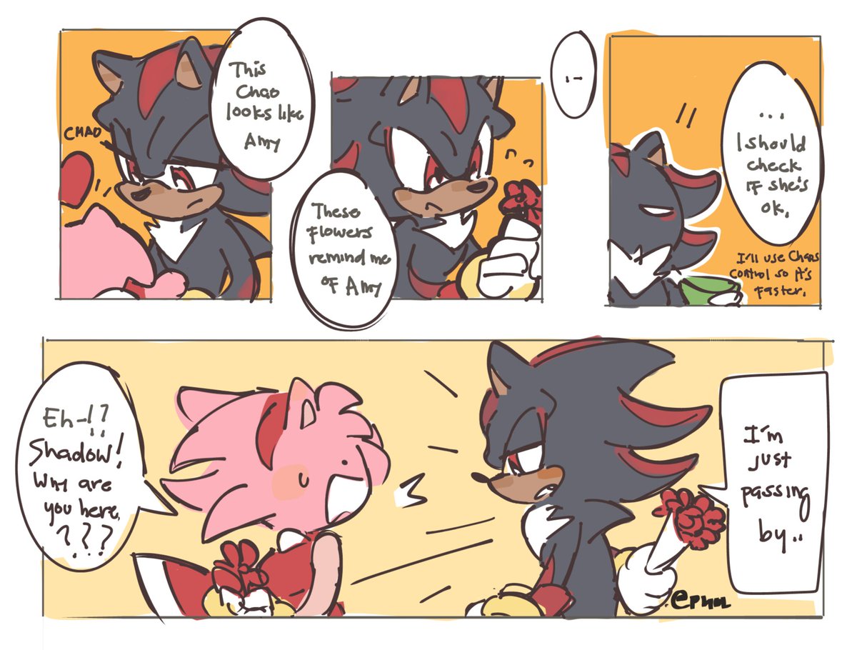 JaxHyden's tweet image. I hc that Amy lives in Shadow's head rent free 🥀
#shadamy