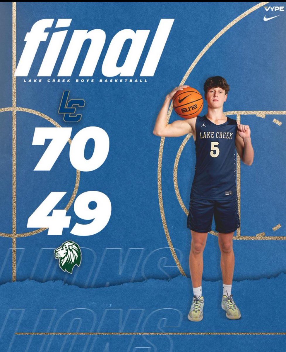 FINAL

Lake Creek (9-3): 70
Livingston (3-3): 49

#1 <a href="/JermMcshan1/">𝓙𝓮𝓻𝓮𝓶𝓲𝓪𝓱 𝓜𝓬𝓼𝓱𝓪𝓷</a> 
22 points, 4/6 3PT, 14 rebounds, 10 assists, 2 blocks

#24 <a href="/iamaxel24_/">Axel</a> 
20 points, 6/12 3PT, 7 assists, 2 blocks

#2 <a href="/HunterLaskoskie/">Hunter Laskoskie</a> 
11 points

#11 Cole Ulasewich
9 points, 2 steals

<a href="/hoopinsider/">Hoopinsider</a>