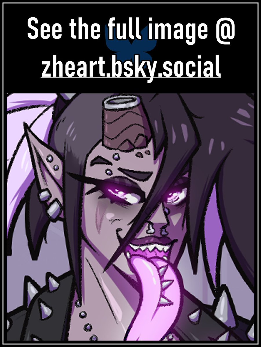 Check out my new OC on 🦋! Links in bio.