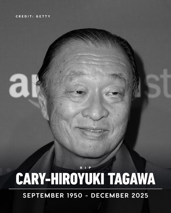 Rest in Peace - Cary-Hiroyuki Tagawa
September 1950 - December 2025