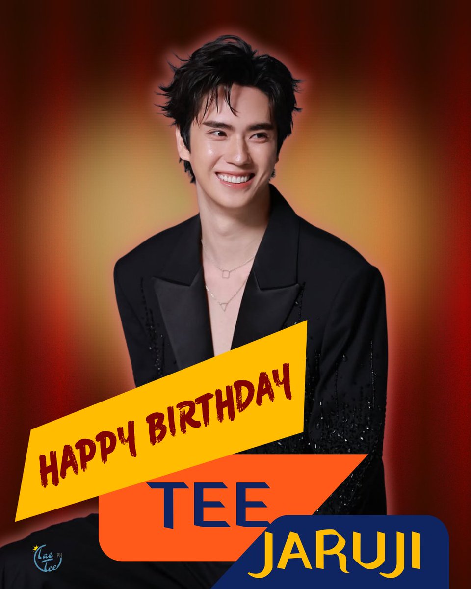 HAPPY HAPPY BIRTHDAY, TEE JARUJI!

So happy and proud of you.
We are happy to see you enjoying your work and life.
Always be happy. You are so precious.

We love you.

<a href="/Tee_Jaruji/">TEe JaRuji</a>

#HappyTEeJarujiDay2025 #TEeThanapon #ตี๋ธนพล