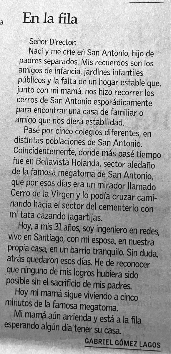 jgalemparte's tweet image. Una carta que dice mucho.