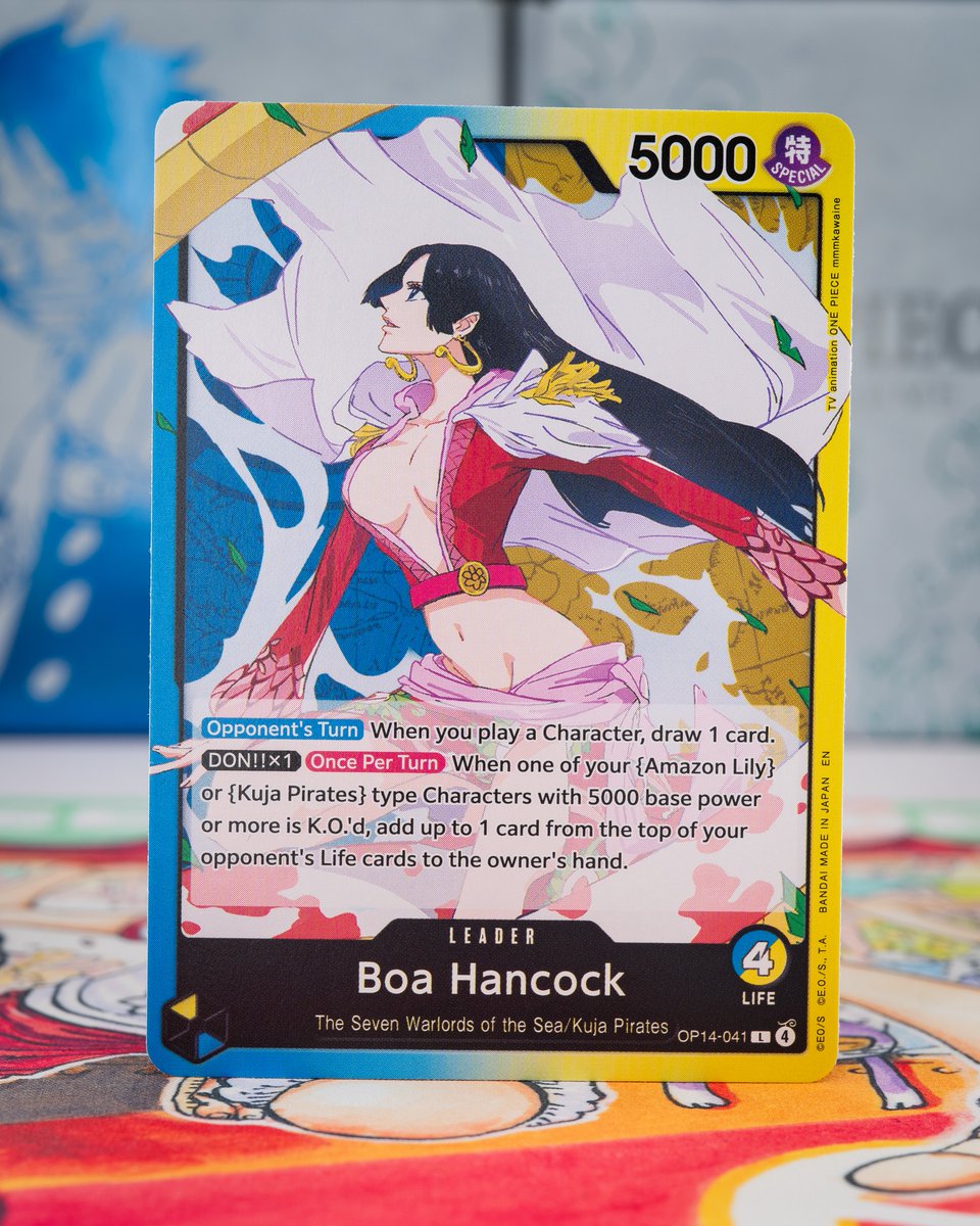 OPCG BOOSTER PACK -THE AZURE SEA'S SEVEN- [OP14-EB04] CARD REVEALS