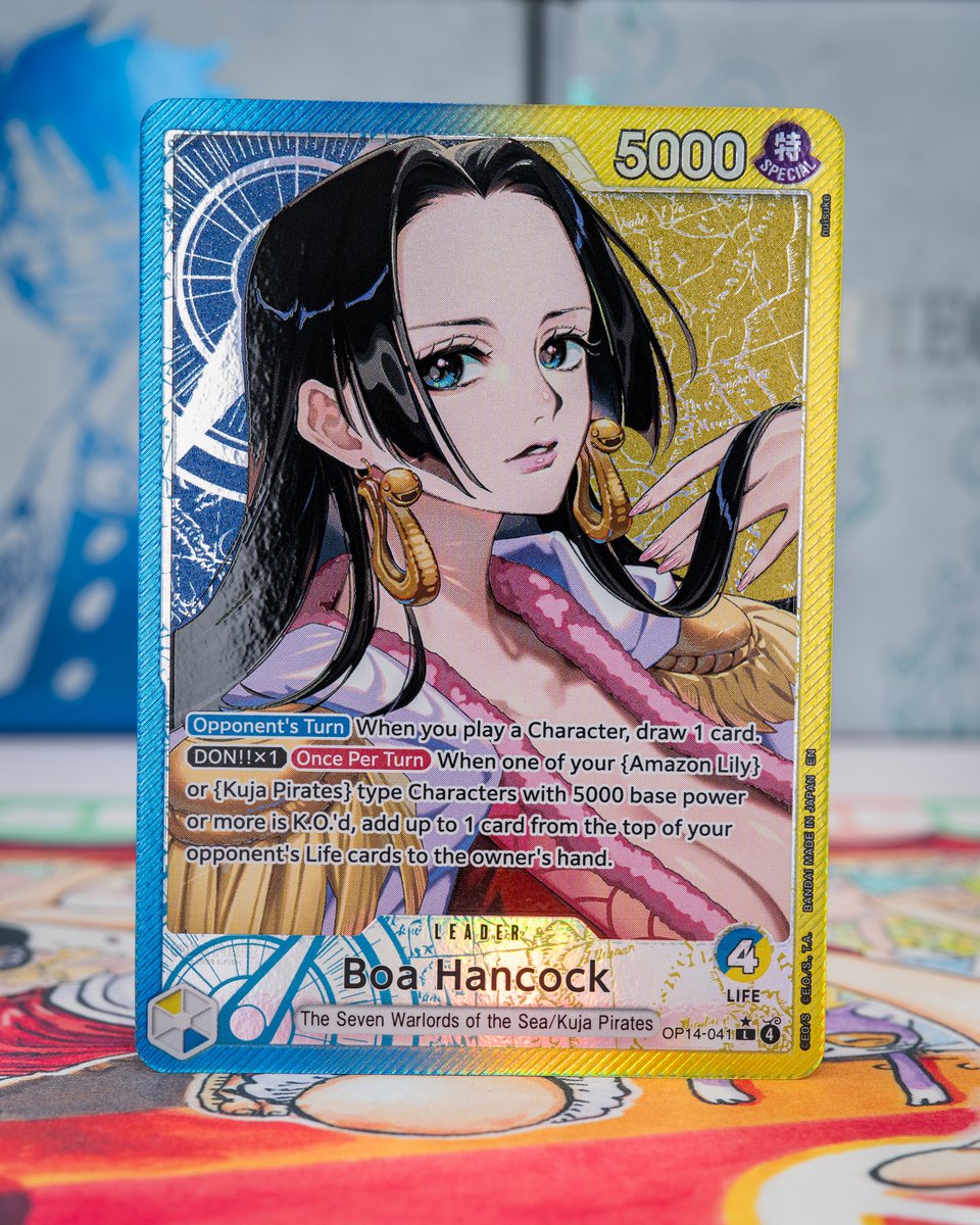 OPCG BOOSTER PACK -THE AZURE SEA'S SEVEN- [OP14-EB04] CARD REVEALS