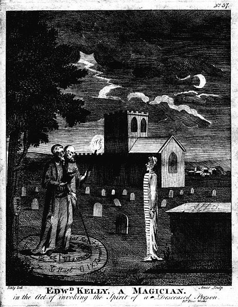EmileMarkenzie's tweet photo. An engraving from 1806 showing a Magician in the Act of invoking the Spirit of a Deceased Person.
#FastBreakCards #Engraving #Magician #Invoking #Deceased https://t.co/eLWGwffqrn