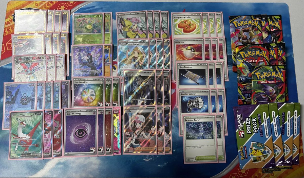 Won the Boreal Gaming December League Challenge with PultNoir! 3rd challenge win of the season, 1 more to go!

+3 CP
+7 Phantasmal Flames Packs
+4 Series 7 Prize Packs

Matchups:
R1: Bye
R2: Alakazam - W
R3: TeraBox - W
1st/7!