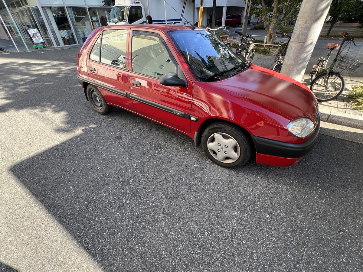 ぺろたん どっちみち13インチの鉄だから違和感ない