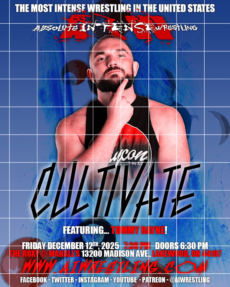 aiwrestling's tweet photo. 12/12 Lakewood,Ohio
@Mahalls20Lanes 

Tickets: https://t.co/J9ddmNsH0i https://t.co/ymLlOBxaKU