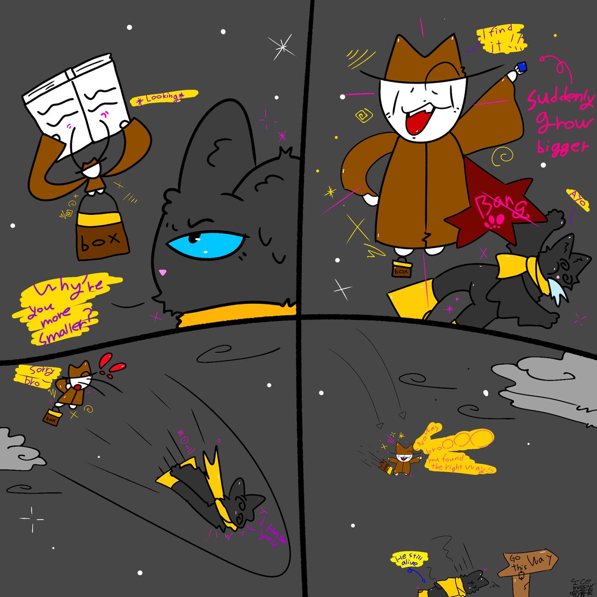 meowicemeow's tweet photo. This is really funny to me
#original #oc #Timeshow https://t.co/HACI42PaRI