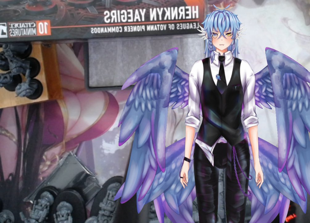 doin my first painting stream for #warhammer40k! twitch.tv/Hootsiferyuki