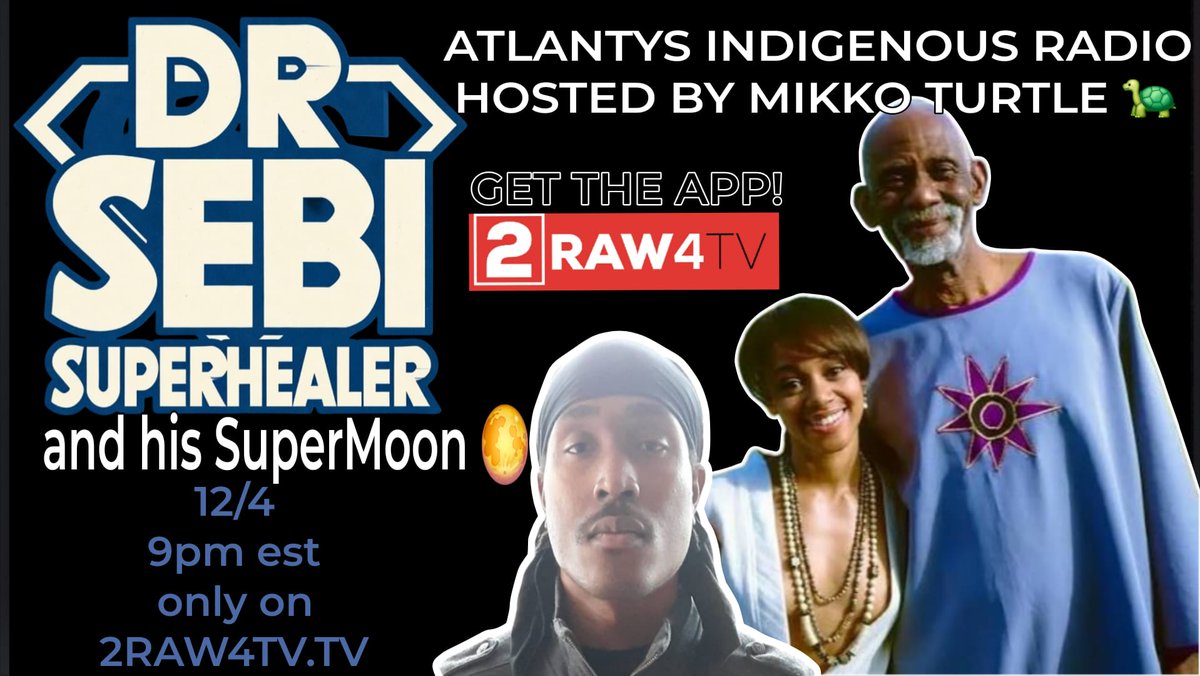 blemo77's tweet image. Dr. Sebi SuperHealer &amp;amp; His Supermoon - *|2raw4tv.tv/video/atlantys…|*