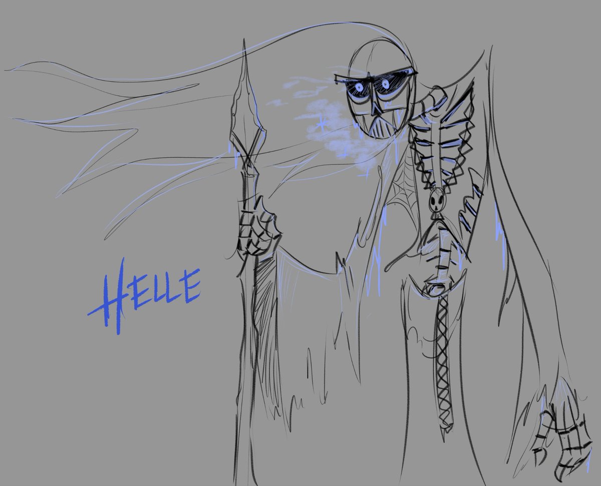 SWumpkins's tweet image. For this series, I thought it'd be cool to have Helle as this Icy Queen of Death. And Eostre as a Bringer of Spring and Life. Having the two be sisters would be fun.