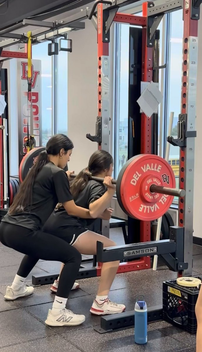 brentcates20's tweet photo. I’m so proud of our Lady Cardinals Softball Team! We just wrapped up our 8-week strength cycle and these girls absolutely crushed it.

From day one, they trusted me. I came in as a late summer hire, and all I asked for was a positive attitude & effort every single day. They had every reason to question who I was or what I was about—but instead, they put their heads down and went to work.

And the results speak for themselves…

🟥 SQUAT
Pre-Cycle Total: 1,250 lbs
Post-Cycle Total: 1,500 lbs
+250 lbs = 20% team increase

⬛ BENCH
Pre-Cycle Total: 735 lbs
Post-Cycle Total: 805 lbs
+70 lbs = 10% team increase

This team makes my job awesome! 
Proud is an understatement! 
@dvisd_athletics @dv_softball