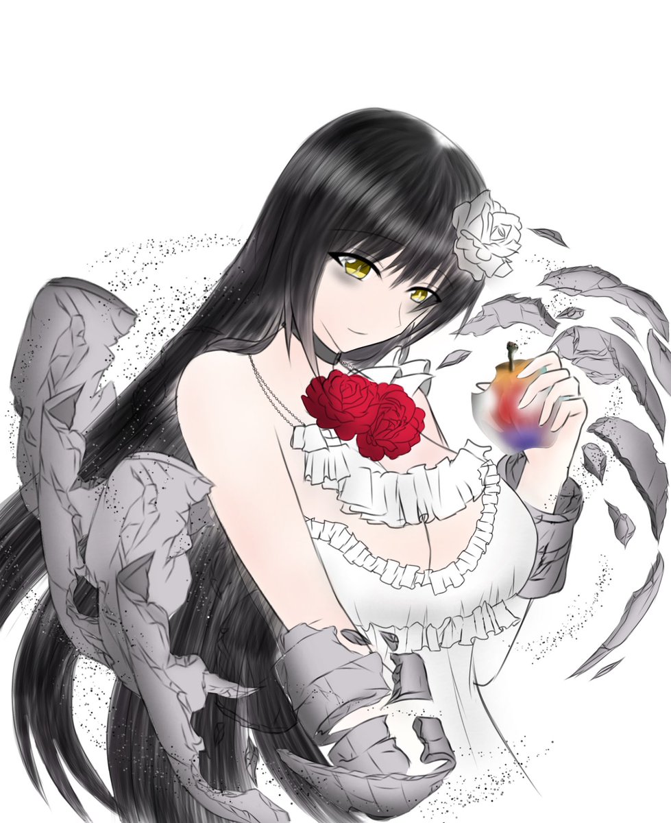 #去年の12月のイラストを無言であげる 