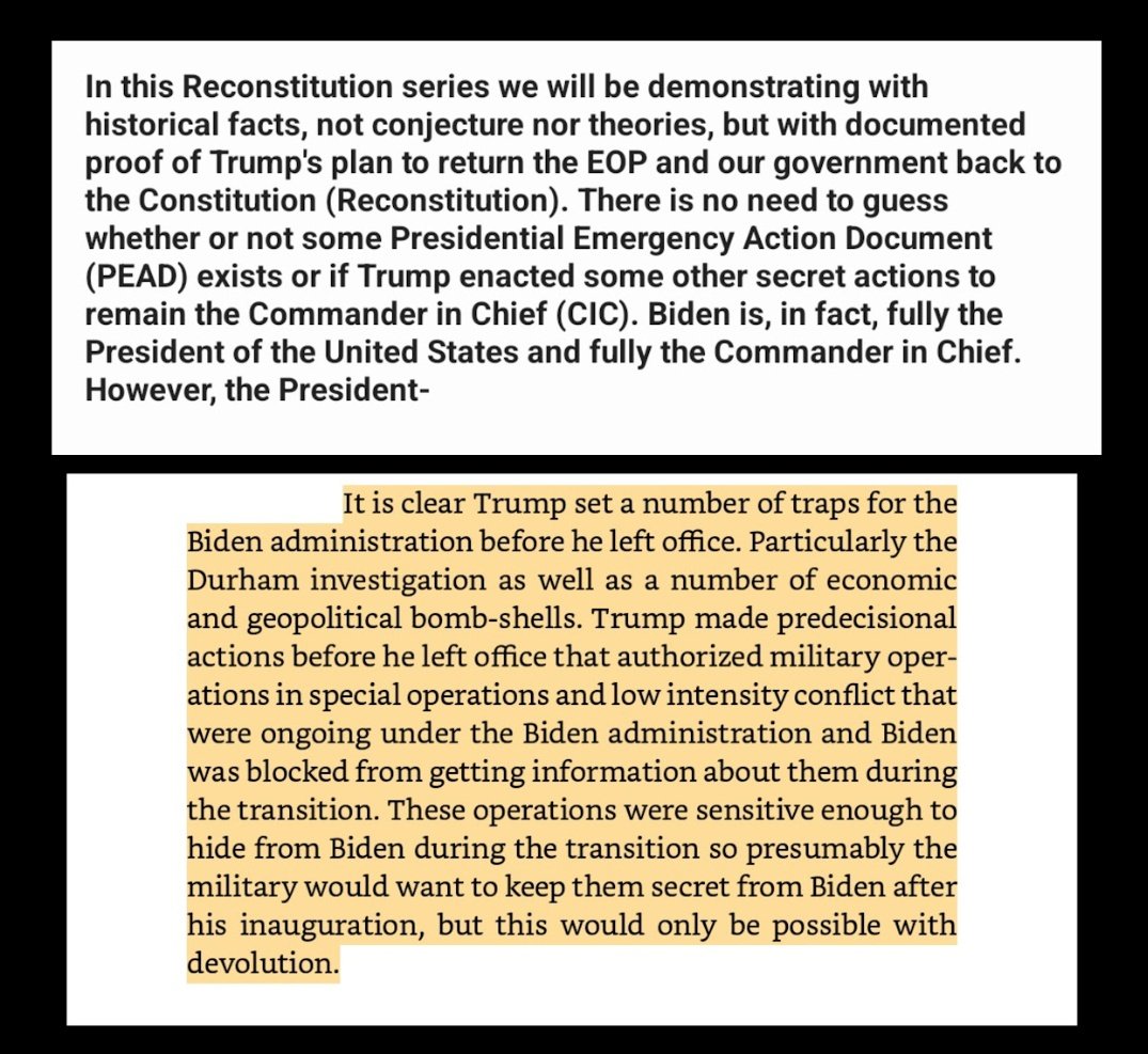 Sedition.... Didn't concede. Covert. Shadow Govt. 
Something is off about this group in office. Why is this published in a book 7/21? Devolution. I have the PDF VERSION OF THIS BOOK. I may not know laws in full or politics but I know something is off. Seditionist 🤔