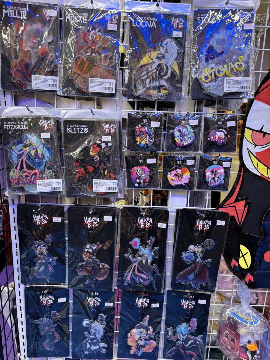 HelluvaBoss #ヘルヴァボス グッズ入荷しました😈🌟 アクスタ