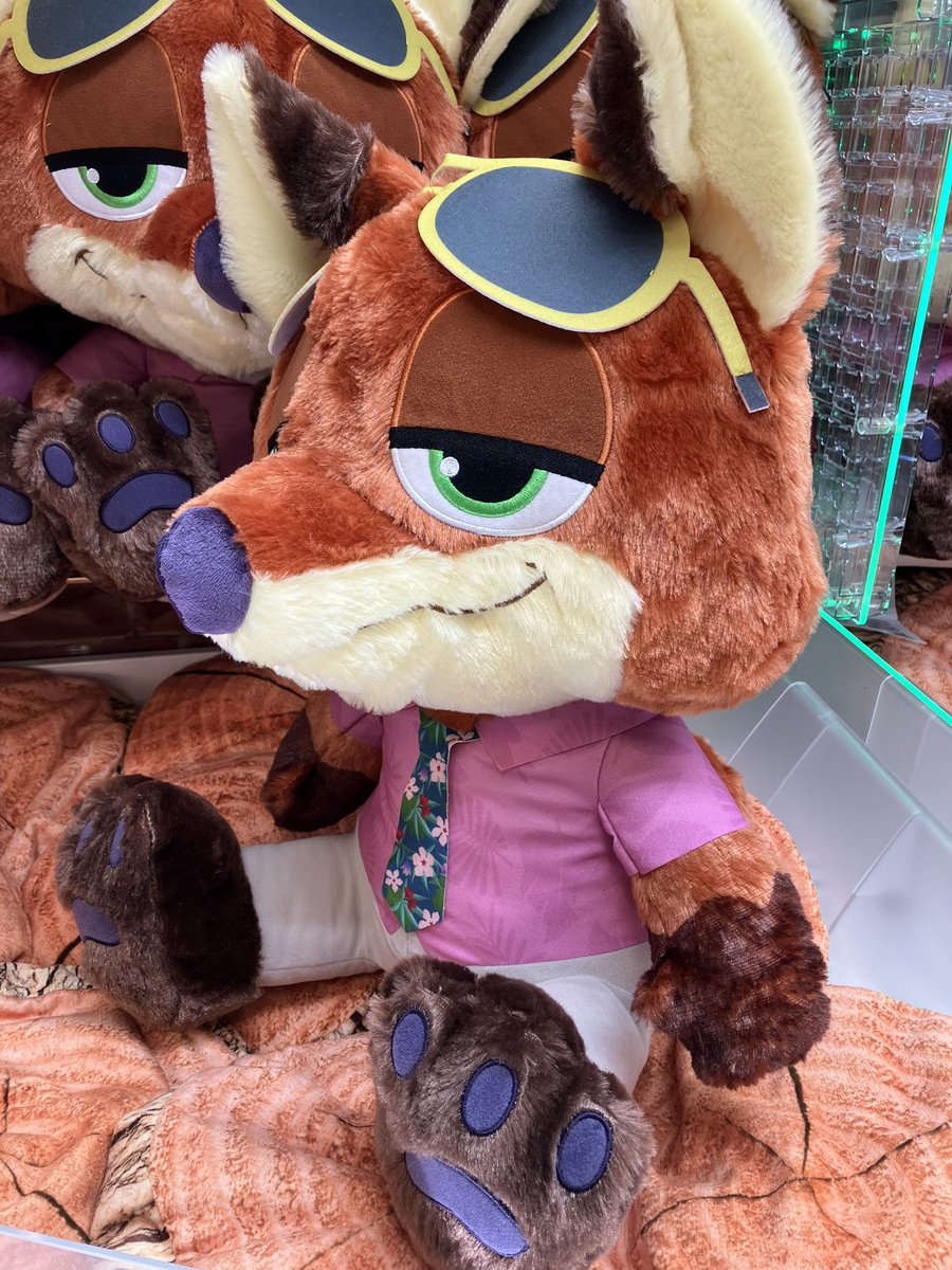 プライズ】新景品🦊「ズートピア2 スーパーラージぬいぐるみ “ニック