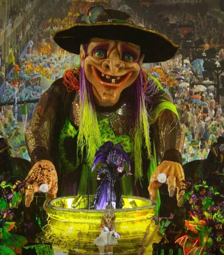 Curiosidades bobas do carnaval: As bruxas da Grande Rio 2011 e São Clemente 2015 perderam os dedos na avenida