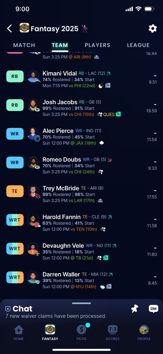 MarchandChase's tweet photo. @tejfbanalytics Bye week, 13 personnel https://t.co/twO48IOZuQ
