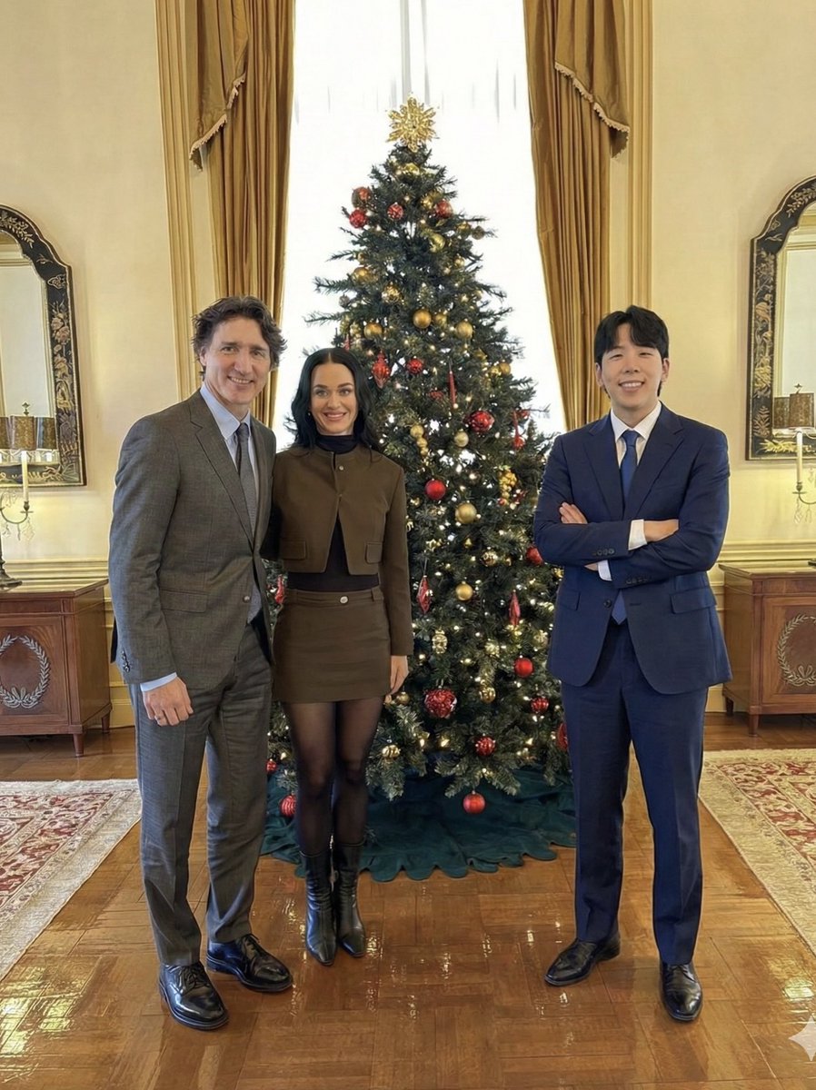 It was great finally getting to meet the former PM <a href="/JustinTrudeau/">Justin Trudeau</a> and first lady <a href="/katyperry/">KATY PERRY</a> to talk about how we can accelerate AI in Canada.

From <a href="/ilyasut/">Ilya Sutskever</a> to Dr Hinton to new trailblazers like <a href="/1vnzh/">Ivan Zhang</a> we have amazing talent for such a small country.

It’s paramount to continue