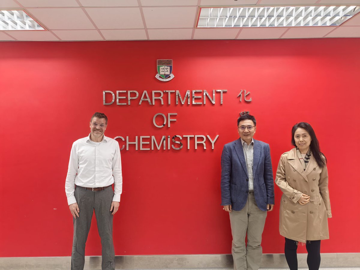 GasserGroup's tweet photo. Last stop for this very productive trip was @HKUniversity. Many thanks to @chemhsun for the amazing hospitality. Time now for some holiday! https://t.co/wxuNNDYyex