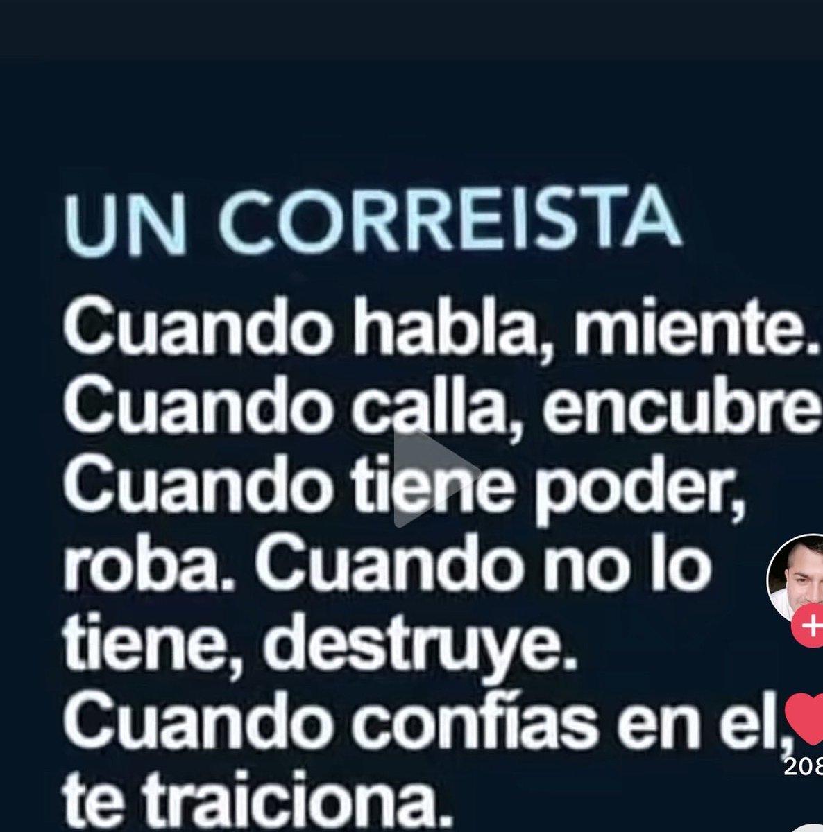 elsentimental67's tweet photo. @AlexisSanchezEC La puta que te parió corrupto https://t.co/sFfT01bwPd