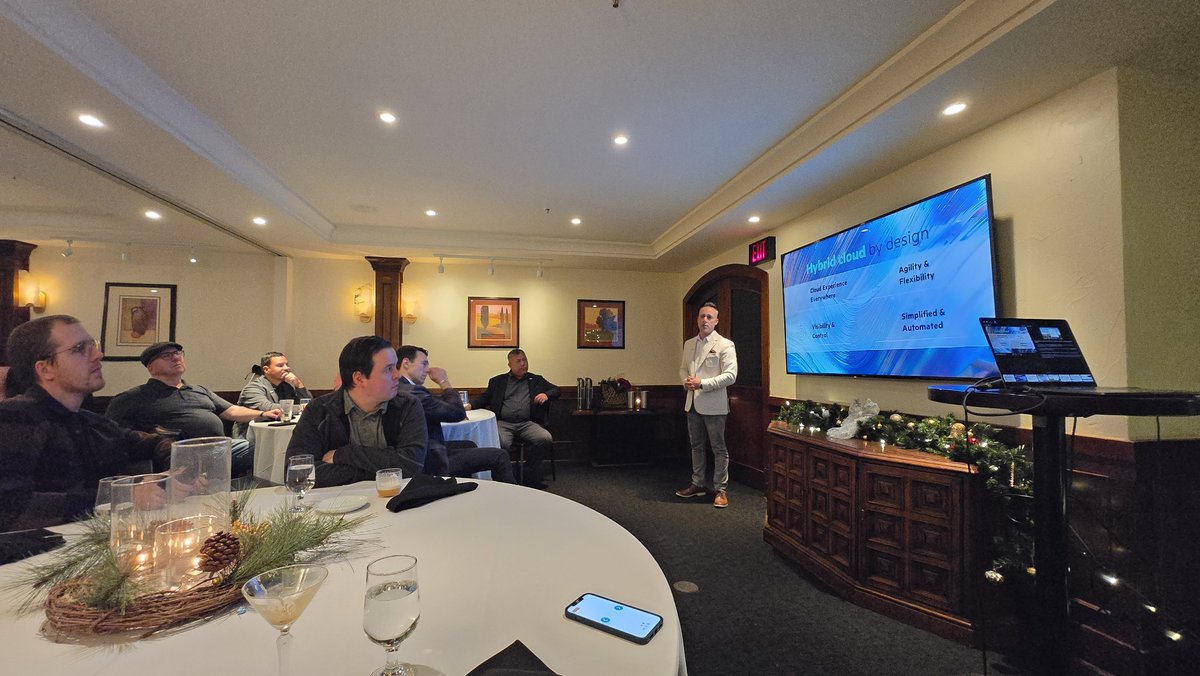 StephenWagner7's tweet image. Just wrapped up the @HPE sponsored Calgary @WorldofEuc local meet up! Huge hit, great venue, and amazing presentation on HPE Morpheus, VME, and Storage!

#WorldOfEUC #VDI #HPE #VDI #YYC