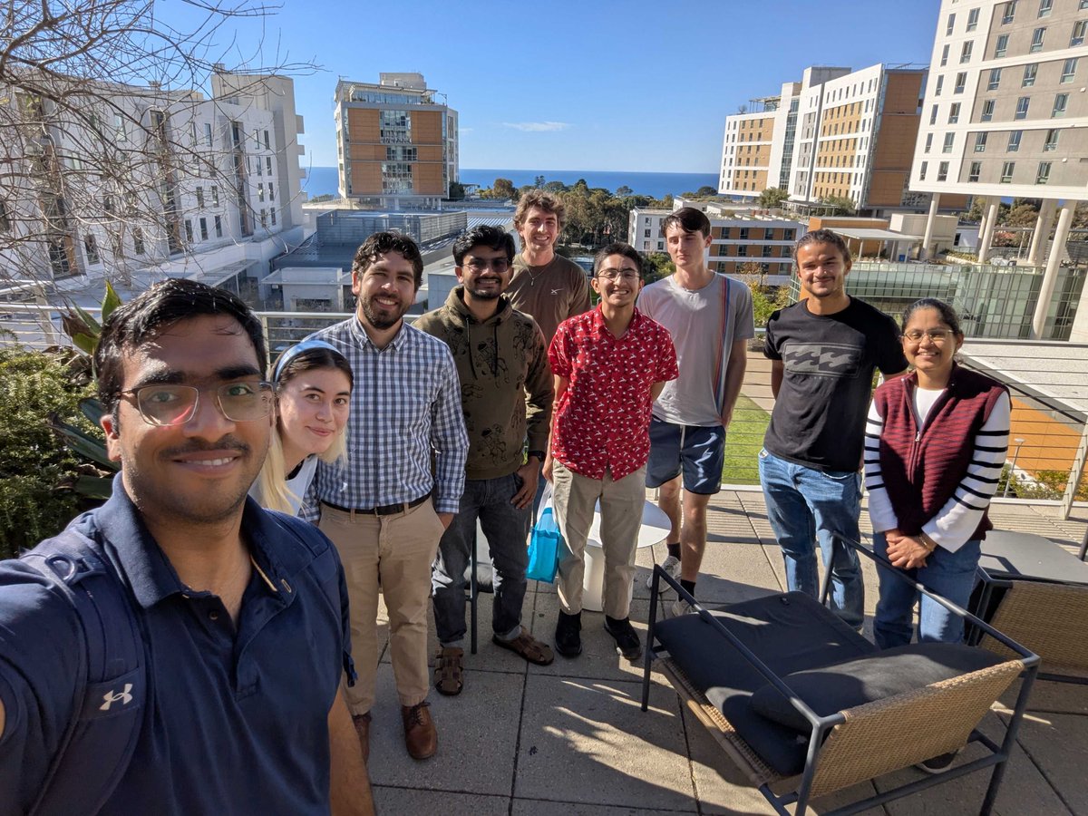Great visit today from Dr. Daniel Levine (<a href="/Meta/">Meta</a> FAIR), who shared the latest advances on the #UMA universal models for atoms!

Fantastic discussion about how #machinelearning models can reshape molecular simulations across chemistry and materials science. Exciting times ahead for