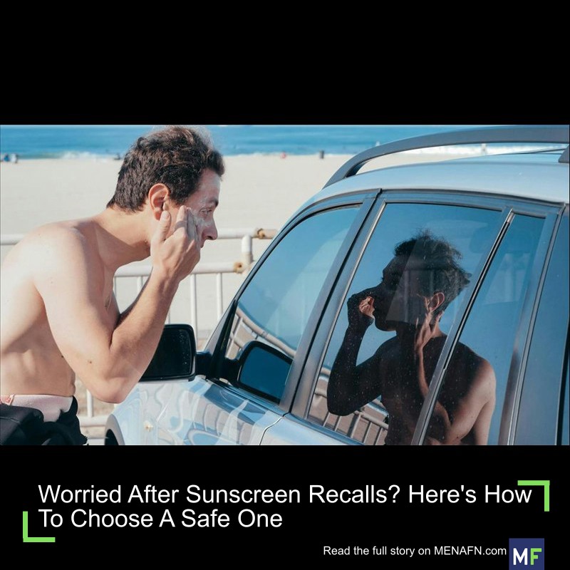 MENAFN's tweet image. Worried After Sunscreen Recalls? Here's How To Choose A Safe One #Worried #Sunscreen #Recalls? #Here's #Choose #Safe #Factory #Output #Production #Appliance #Equipment dlvr.it/TPdsc2