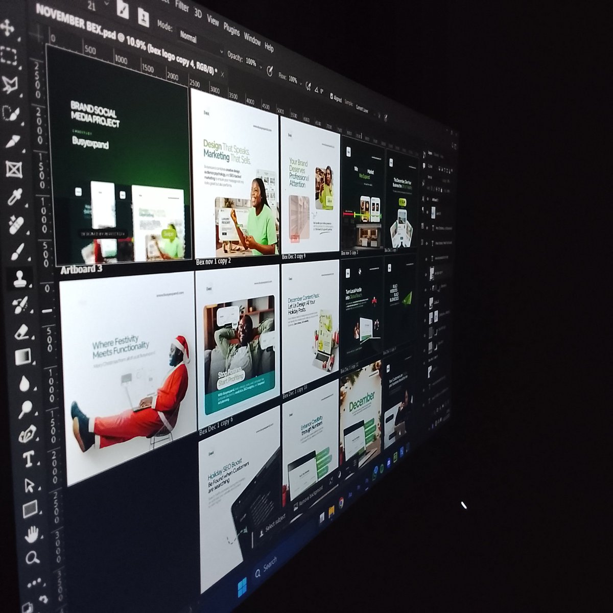 OssomPerfect's tweet image. I used to design on a small phone screen… now I build full visual systems for brands.

Growth is real, one project at a time.