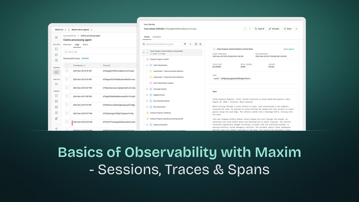 Maxim AI tweet media