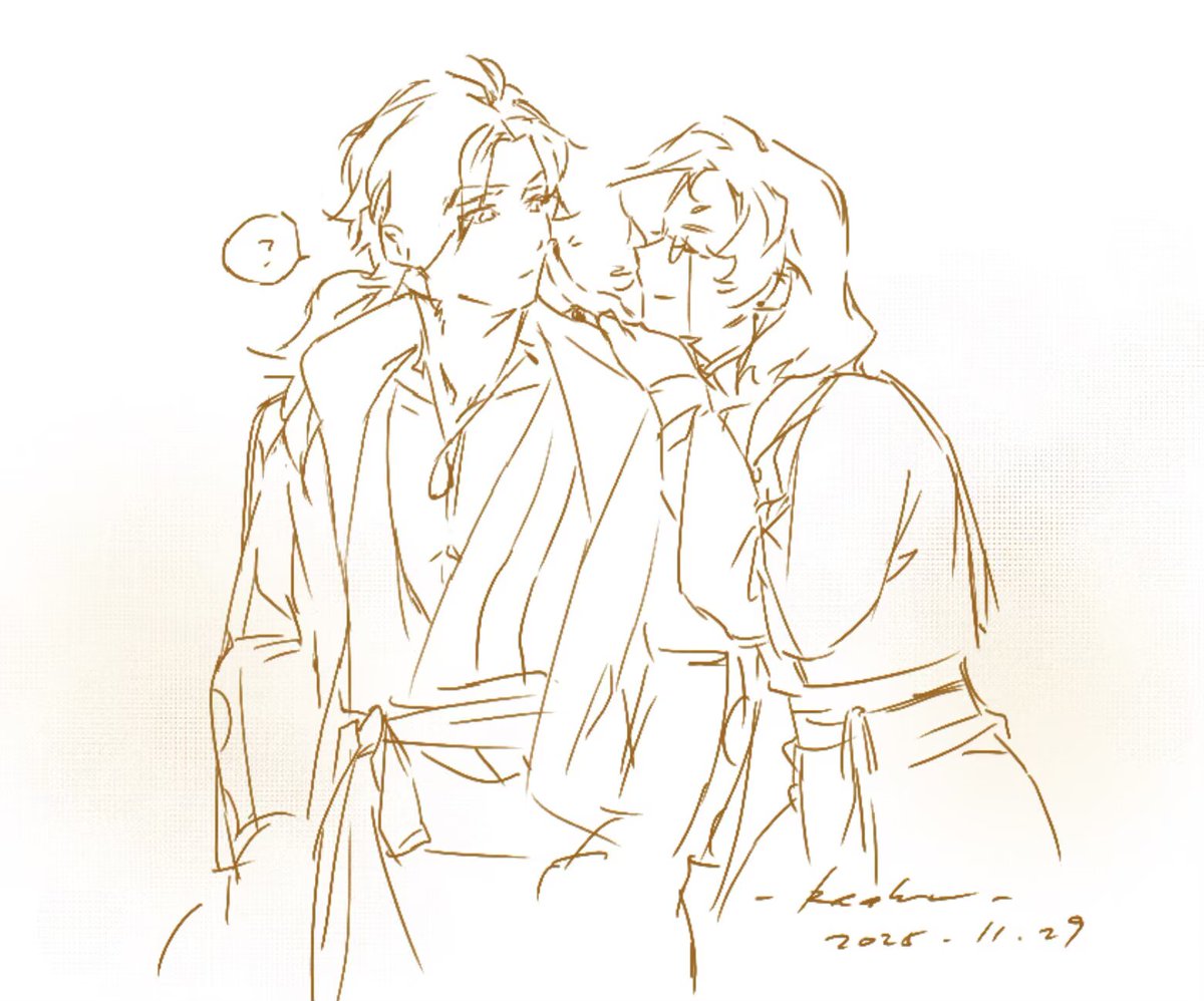 keshudesu's tweet photo. #羅小黒戦記2
#西池 
Just  kiss https://t.co/NkmY0utcvk