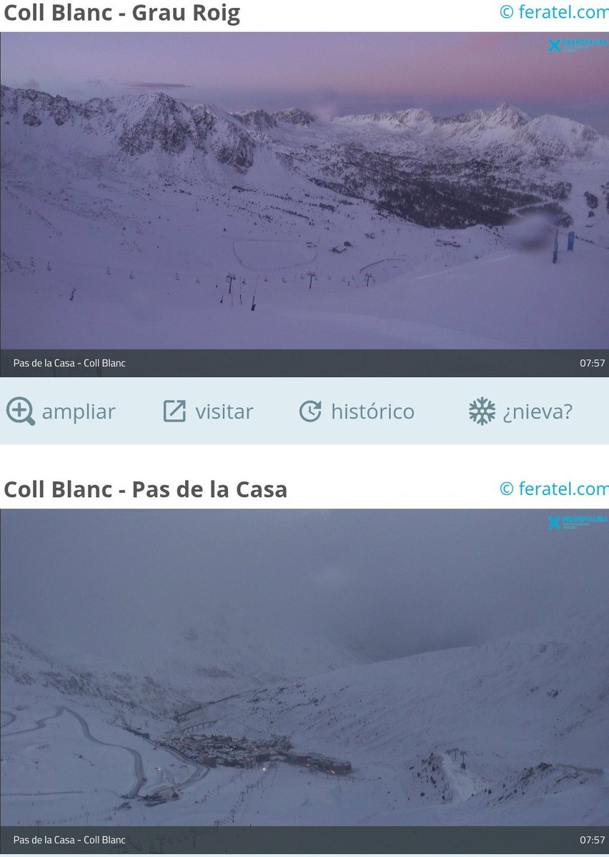 MeteoGasso's tweet photo. La NEVADA ha arribat aquesta nit al vessant nord del Pirineu deixant un pastΓs majestuΓ³s >1.800m! Tot i que ha arribat a nevar fins als 1.200m! Tot llest pel Pont, som-hi! #powderdays βοΈππͺπ» https://t.co/Is8tze0D6f